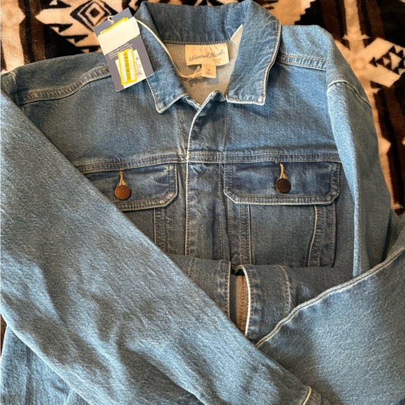 Universal Thread Blue Denim Shirt Dress - Picture 2 of 5